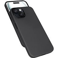 Epico Mag+ iPhone 15 fekete bőr tok - Telefon tok