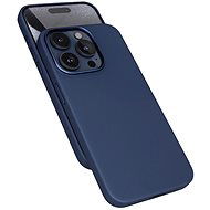 Epico Mag+ Lederhülle iPhone 15 Pro - Blau - Handyhülle