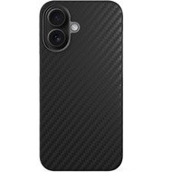 Epico Mag+ Carbon Cover for iPhone 16 - Black - Phone Cover