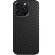 Epico Mag+ Carbon Cover for iPhone 16 Pro - Black - Phone Cover