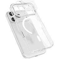 Epico Hero Mag+ iPhone 17 Pro Max Case Qi2 & MagSafe Compatible – Transparent - Phone Cover