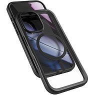 Epico Hero Pro Mag+ iPhone 17 Case Qi2 & MagSafe Compatible – Black Transparent - Phone Cover