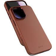 Epico Mag+ leather iPhone 17 cover - brown - Phone Cover