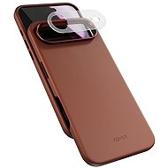 Epico Leather Pro Mag+ iPhone Air Case Qi2 & MagSafe Compatible – Brown - Phone Cover