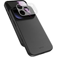 Epico Leather Pro Mag+ iPhone 17 Pro Case Qi2 & MagSafe Compatible – Black - Phone Cover