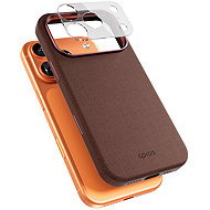 Epico SolidWoven Pro Mag+ Case iPhone 17 Pro Max Qi2 & MagSafe compatible - siensky brown - Phone Cover