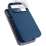 Epico SolidWoven Pro Mag+ Case iPhone 17 Pro Qi2 & MagSafe compatible - blue - Phone Cover