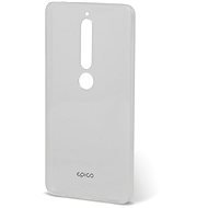Epico Ronny Gloss Nokia 6.1 készülékhez, fehér átlátszó - Telefon tok