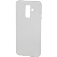 Epico Ronny Gloss for Samsung Galaxy A6+ (2018) - White Transparent - Phone Cover
