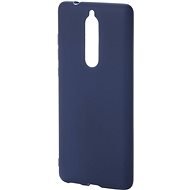 Epico Silk Matt pre Nokia 5.1 – modrý - Kryt na mobil