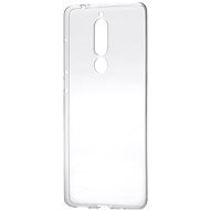 Epico Ronny Gloss Nokia 5.1 készülékhez, fehér átlátszó - Telefon tok