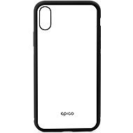 Epico Glass Case for iPhone XS Max - Transparent/Black - Phone Cover