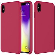 Epico Silicone na iPhone XR – tmavo ružový - Kryt na mobil