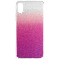 Epico Gradient for iPhone X / iPhone XS - Silver/Purple - Phone Cover