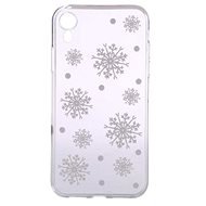 Epico White Snowflakes für iPhone XR - Handyhülle