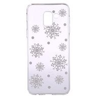 Epico White Snowflakes for Samsung Galaxy A6 (2018) - Phone Cover