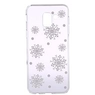 Epico White Snowflakes for Samsung Galaxy J6 (2018) - Phone Cover