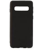 Epico Silk Matt Case for Samsung Galaxy S10 Black - Phone Cover