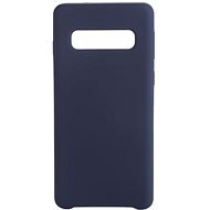 Epico Silicone Case for Samsung Galaxy S10+ - Blue - Phone Cover