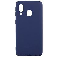 Epico Silk Matt Case na Samsung Galaxy A40 – tmavo modrý - Kryt na mobil