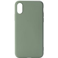 EPICO CANDY SILICONE CASE iPhone X / XS - Light Green - Phone Cover