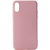 Epico Candy Silicone iPhone X/XS világos rózsaszín tok - Telefon tok
