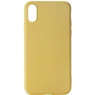 EPICO CANDY SILICONE CASE iPhone X / XS - Yellow - Phone Cover