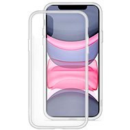 EPICO GLASS CASE 2019 iPhone 11 - átlátszó / fehér - Telefon tok