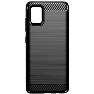 Epico Carbon Samsung Galaxy A51 fekete tok - Telefon tok