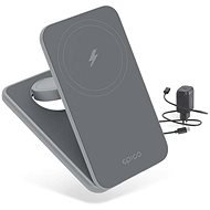 Epico Mag+ Foldable Charging Stand with MagSafe Support - Space Grey - MagSafe Wireless Charger