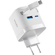 Epico UltraBoost GaN Charger EA65c 65 W with retractable cable - white - Wall Charger
