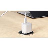 Epico UltraBoost Micro AVS GaN 100W Dynamic Power Adapter EA100b - White - Wall Charger