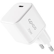 Epico UltraBoost Micro AVS GaN 70W dynamický síťový adaptér EA70b - bílá - Wall Charger