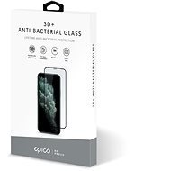 Epico Anti-Bacterial Glass iPhone X/ XS/ 11 Pro 3D+ üvegfólia - fekete - Üvegfólia