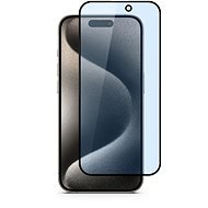 Epico 3D+ iPhone 15 Plus kékfény szűrős üvegfólia + applikátor - Üvegfólia