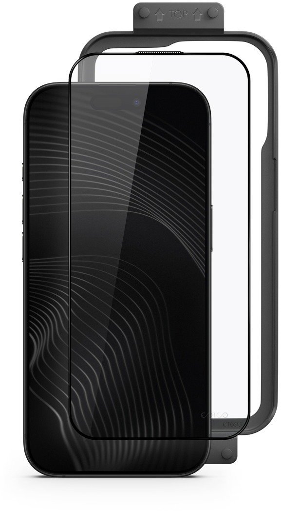 Epico UNUM SapphireShield 3D protective glass with installation frame iPhone 16 Pro Max - Glass Screen Protector