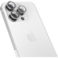 Epico aluminium protective glass for iPhone 16 Pro/16 Pro Max - white titanium - Camera Glass