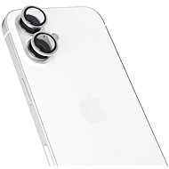 Epico Aluminium Schutzglas für die Kamera-Linsen des iPhone 16/16 Plus - weiß - Objektiv-Schutzglas