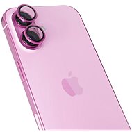 Epico aluminium protective glass for iPhone 16/16 Plus - pink - Camera Glass