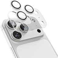 Epico Aluminium Lens Protectors for iPhone 17 Pro/17 Pro Max Clear Image - Silver - Camera Glass
