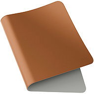 Epico TechGrain reversible desk mat for keyboard & mouse, brown / light grey - Mouse Pad