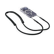 Spello Rope Crossbody Strap - Black - Phone Lanyard