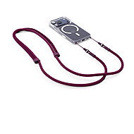 Spello Rope Crossbody Strap - Burgundy - Phone Lanyard