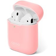 Epico szilikon AirPods Gen 2 - rózsaszín - Fülhallgató tok