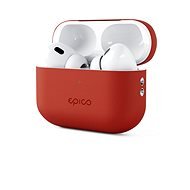 Epico Silikon Cover für Airpods Pro 2 - rot - Kopfhörer-Hülle