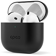 Epico Silicone Cover Airpods 4 - Black - Headphone Case