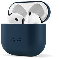 Epico Silicone Cover Airpods 4 - dark blue - Headphone Case