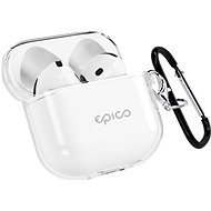Epico Transparent Cover Airpods 4 - white transparent - Headphone Case