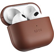 Epico Leather Case Airpods 3 - Brown - Headphone Case