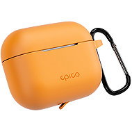 Epico silicone case with carabiner AirPods Pro 3 - orange - Headphone Case